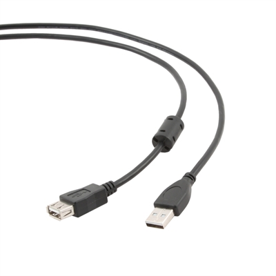 Gembird Cable Usb 2 0 Tipo Am Ah 4 5 Mts Ngr Fer